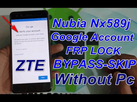 Zte nubia z9 mini nx511j bypass google frp -  updated May 2024