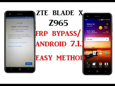 Zte v965 bypass google frp -  updated May 2024