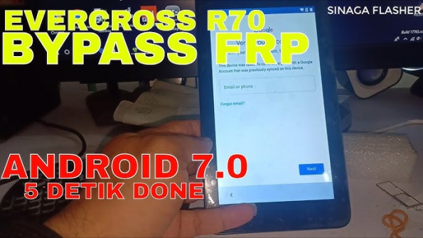 Evercoss at7j plus bypass google frp -  updated May 2024