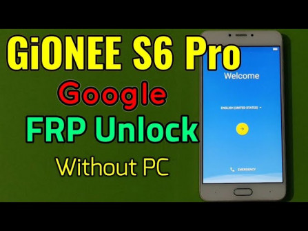 Gionee s6 pro gbl7529 bypass google frp -  updated May 2024