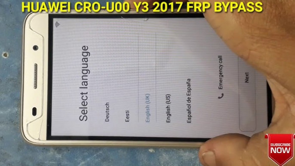 Huawei y3 cro l03 bypass google frp -  updated May 2024