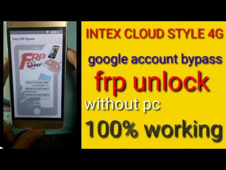 Intex cloud y10 bypass google frp -  updated May 2024