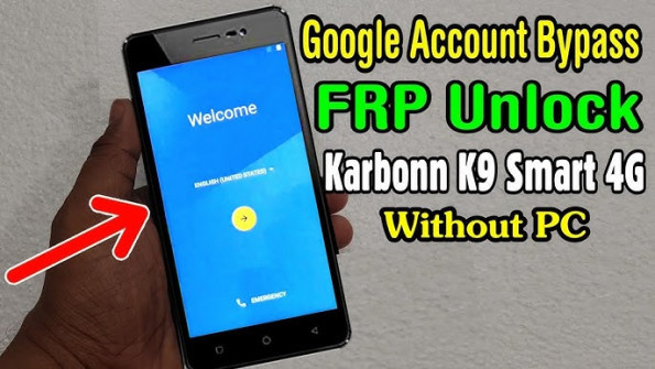 Karbonn mobiles a16 bypass google frp -  updated May 2024