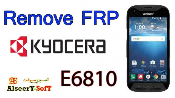 Kyocera s8 kc sprout bypass google frp -  updated May 2024