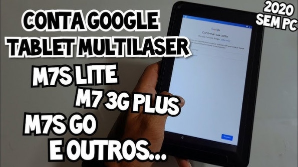 Multilaser m7 3g qc3 bypass google frp -  updated May 2024