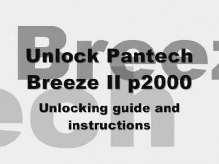 Pantech breeze ii p2000 bypass google frp -  updated May 2024