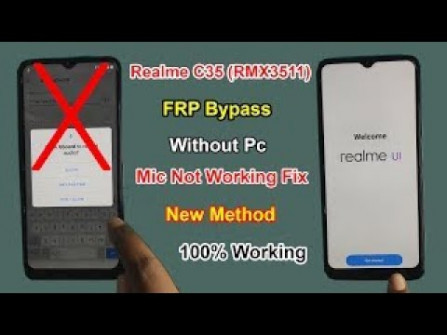 Realme q5i re873d rmx3574 bypass google frp -  updated May 2024