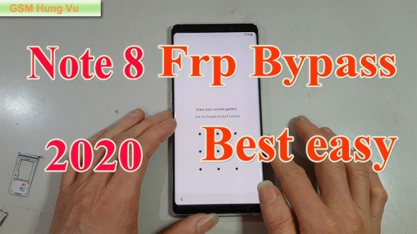 Samsung galaxy note 8 sm n950w clone bypass google frp -  updated May 2024
