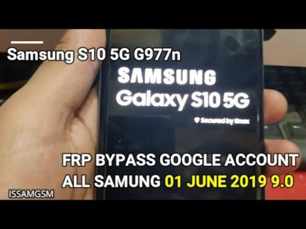 Samsung galaxy s10 5g beyondx sm g977n bypass google frp -  updated May 2024
