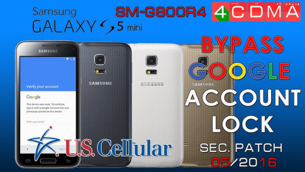 Samsung galaxy s5 mini sm g800hq bypass google frp -  updated May 2024