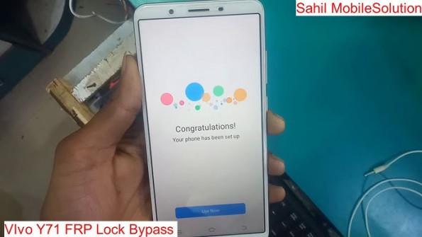 Vivo y71 user lock removal bypass google frp -  updated May 2024