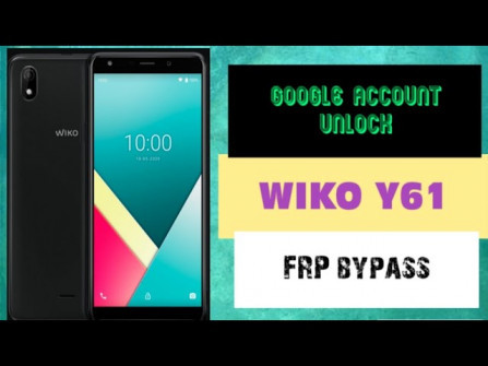 Wiko y61 w k560 tvm1g bypass google frp -  updated May 2024
