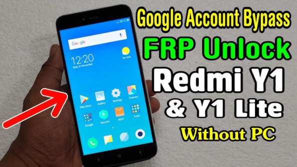 Xiaomi redmi y1 lite bypass google frp -  updated May 2024