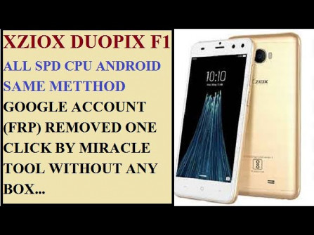 Ziox mobiles duopix f1 bypass google frp -  updated May 2024